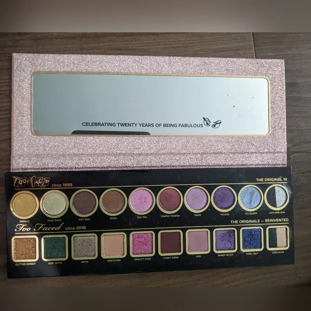 Too Faced - Then & Now Eyeshadow Palette | Cheers to 20 Years Limited Edition